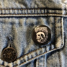 The EXPLOITED button 25mm 1inch