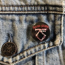 TWISTED SISTER button 25mm 1inch