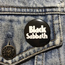 BLACK SABBATH button 32mm 1.25inch