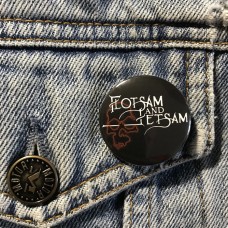 FLOTSAM AND JETSAM button 32mm 1.25inch