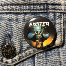 EXCITER значок Long Live the Loud 37мм