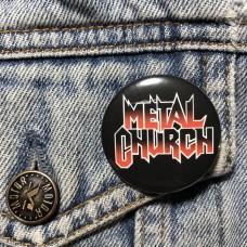 METAL CHURCH button 37mm 1.5inch