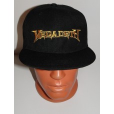 MEGADETH snapback baseball cap hat embroidered logo