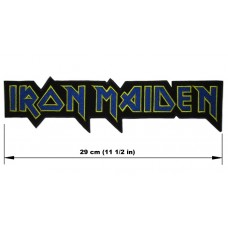IRON MAIDEN back patch embroidered