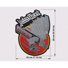 JUDAS PRIEST back patch embroidered logo