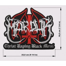 MARDUK back patch embroidered logo