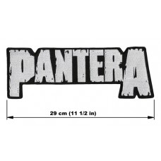 PANTERA back patch embroidered logo
