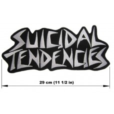 SUICIDAL TENDENCIES back patch embroidered  logo
