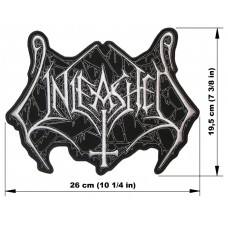 UNLEASHED back patch embroidered logo