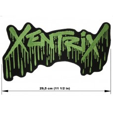 XENTRIX back patch embroidered logo