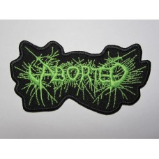 ABORTED patch embroidered