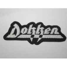 DOKKEN patch embroidered