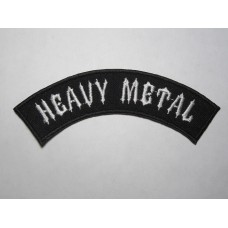 HEAVY METAL patch embroidered