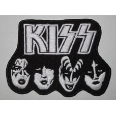 KISS patch embroidered