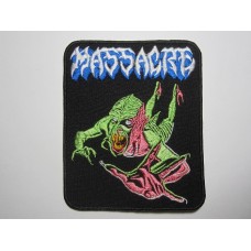 MASSACRE patch embroidered