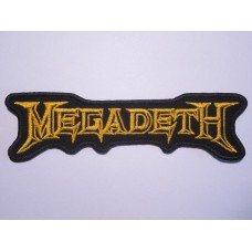 MEGADETH patch embroidered