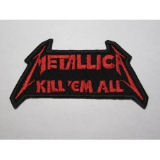 METALLICA patch embroidered Kill Em All