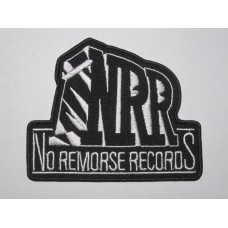 NO REMORSE RECORDS patch embroidered