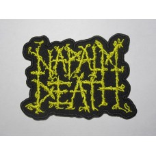 NAPALM DEATH patch embroidered