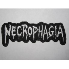 NECROPHAGIA patch embroidered