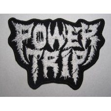 POWER TRIP patch embroidered