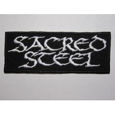 SACRED STEEL patch embroidered