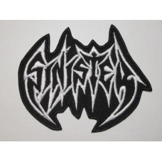 SINISTER patch embroidered