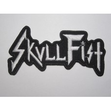 SKULL FIST patch embroidered