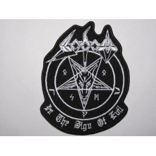 SODOM patch embroidered