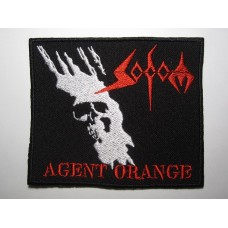 SODOM patch embroidered Agent Orange