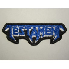 TESTAMENT patch embroidered