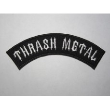 THRASH METAL patch embroidered
