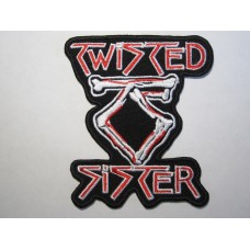 TWISTED SISTER patch embroidered