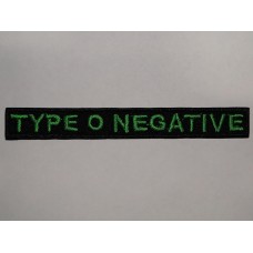 TYPE O NEGATIVE patch embroidered