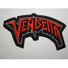 VENDETTA patch embroidered