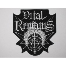 VITAL REMAINS patch embroidered