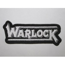 WARLOCK patch embroidered