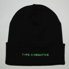 TYPE O NEGATIVE шапка с отворотом с вышитым логотипом