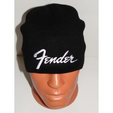 FENDER beanie hat embroidered logo