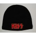 KISS beanie hat embroidered logo