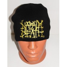NAPALM DEATH beanie hat embroidered logo