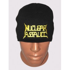 NUCLEAR ASSAULT шапка с вышитым логотипом