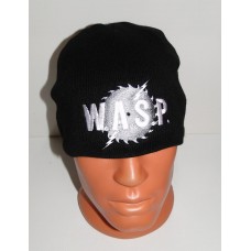 W.A.S.P. beanie hat embroidered logo