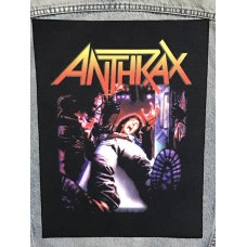 ANTHRAX back patch printed Spreading The Disease