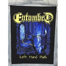 ENTOMBED back patch printed Left Hand Path