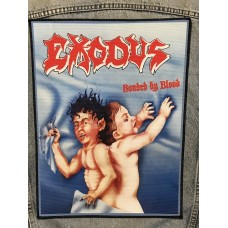 EXODUS нашивка на спину печатная Bonded By Blood