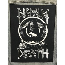 NAPALM DEATH back patch printed