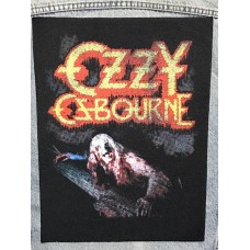 OZZY OSBOURNE back patch printed Bark at the Moon