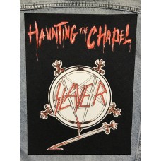 SLAYER back patch printed Haunting the Chapel