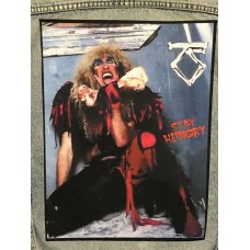 TWISTED SISTER back patch printed Stay Hungry
